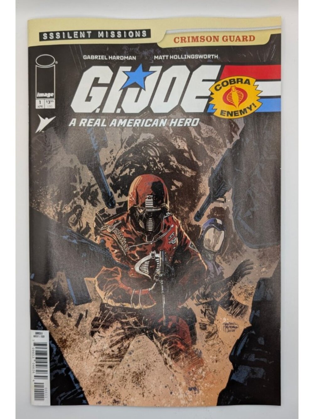 GI Joe Cobra Silent Missions Crimson Guard # 1 Variant Set Image 2026 - Picture 2 of 4